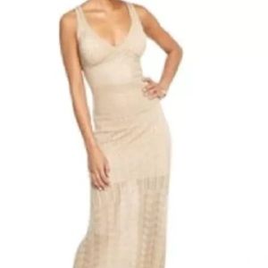 XOXO Gold Maxi Dress